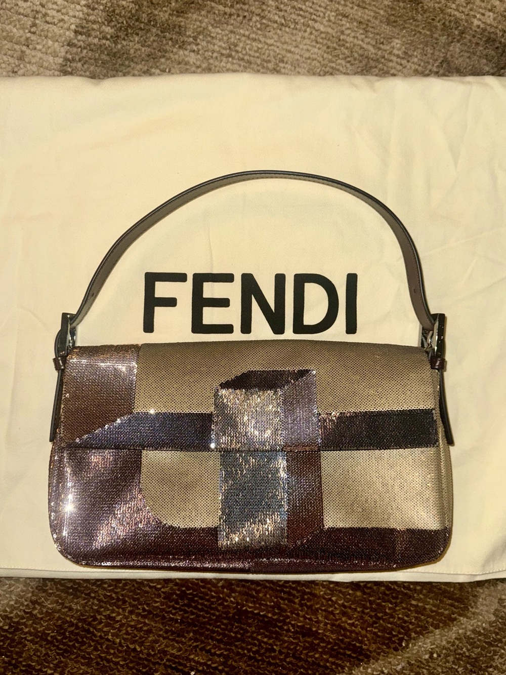 Rare Vintage Fendi F/W 2013 baguette in pristine condition - Picture 11 of 11